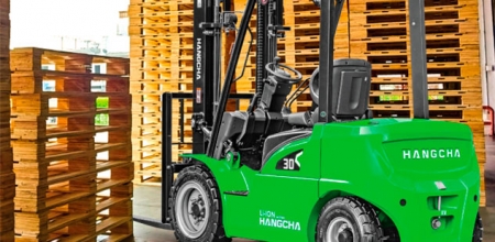 Hangcha выпускает новые электрические вилочные погрузчики